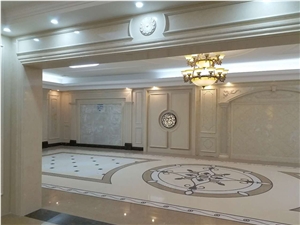 Solid Surface Artificial Marble Tiles Engineered Stone Tiles