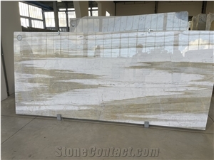 Aqua Oro Marble Blocks