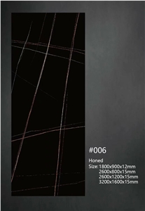 Cheap Price Black Sintered Stone Arificial Slabs