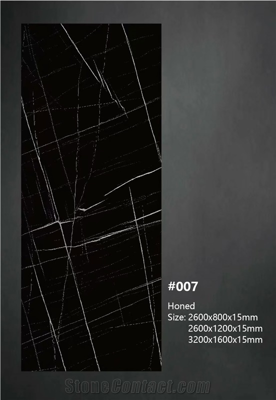 Cheap Price Black Sintered Stone Arificial Slabs