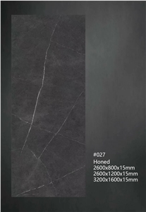 Cheap Price Black Sintered Stone Arificial Slabs