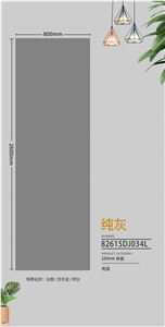 Polished  Pure Grey Sintered Stone Slab For Wall