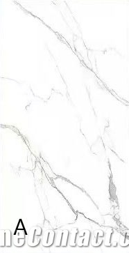 Sintered Stone Polished Slabs Calacatta White For Wall
