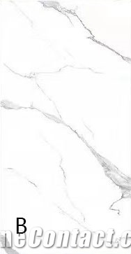 Sintered Stone Polished Slabs Calacatta White For Wall