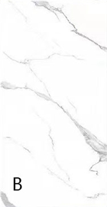Sintered Stone Polished Slabs Calacatta White For Wall