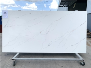HIGH QUALITY CALACATTA QUARTZ SLAB