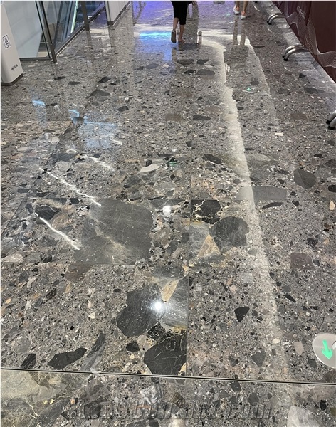 Natural Conglomerate Stone Tiles & Slabs