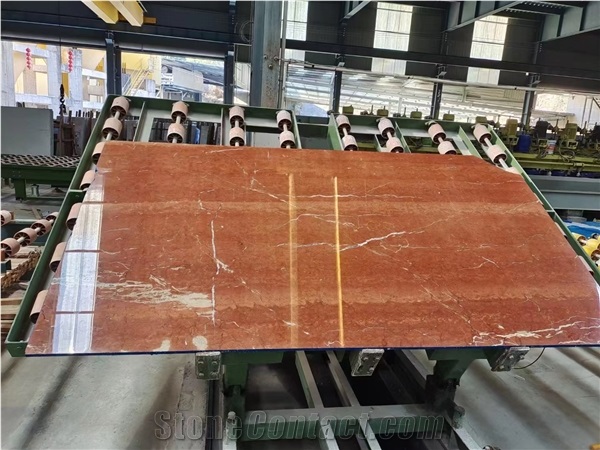 Rosso Alicante/Rojo Kristel Red Marble Polished Slabs