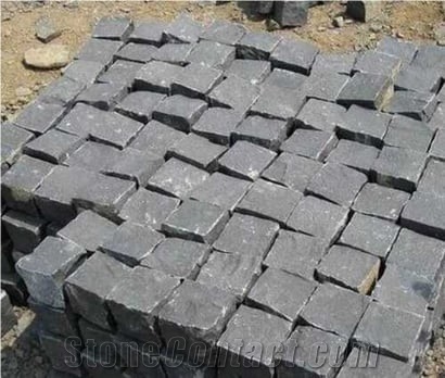 Grey Basalt Cobble Stone