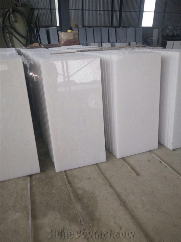 Pure White Marble Tile And Slab