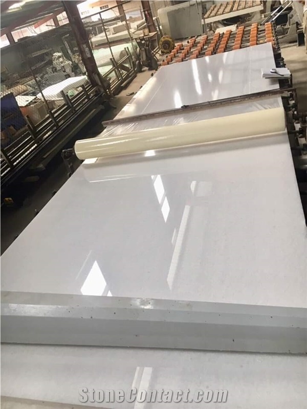 Pure White Marble Tile And Slab