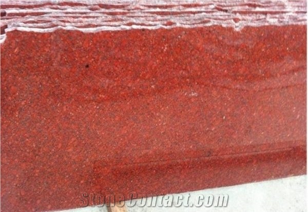 Red Binh Dinh Granite Slab, Tiles