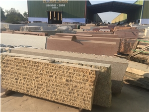 Yellow Granite Cobblestone, Pavers, Cubestone