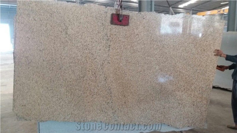Yellow Granite Slab, Tiles