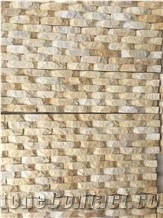 Yellow Marble - Cultured Wall Panels, Split Face