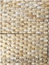 Yellow Marble - Cultured Wall Panels, Split Face
