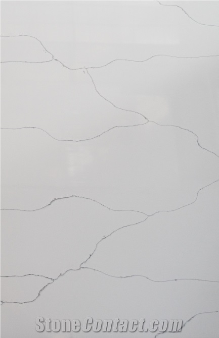 9058  Calacatta Quartz Artificial Granite  New Styles