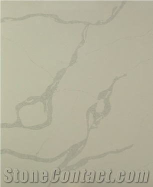 9229 Calacatta Artificial Marble Quartz Stones