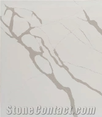 9235 Calacatta Artificial Quartz Stones