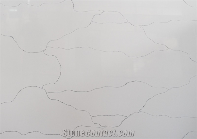 Beautiful Quartz Surface Which Bring Elegant  Kitchen
