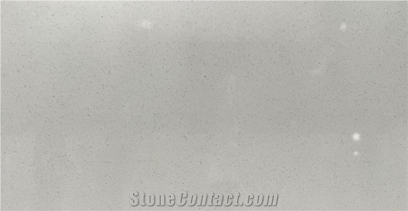 Black Fine Grain White Background Quartz Slabs