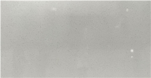 Black Fine Grain White Background Quartz Slabs