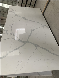 Calacatta Quartz Stone Slabs, 3200*1600*20 Mm