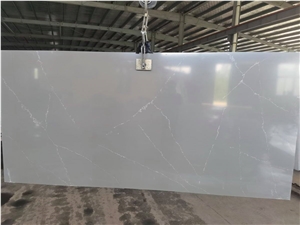 Cararra Featuring Beautiful Thick Cool Gray Veins