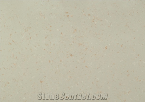 Natural Veins Surface Calacatta Quartz Slab