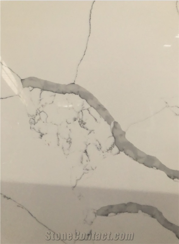 Quartz Stone Hot Sales Design Calacatta Series