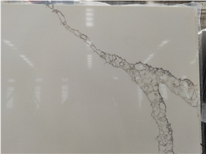 Quartz Stone  Slab Calacatta Jumbo Size