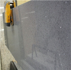 Shining &Sparkling Particle Quartz Stone Slab