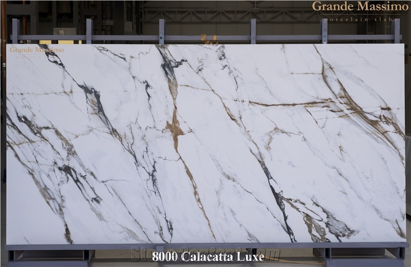 Grande Massimo Porcelain - 8000 Calacata Luxe
