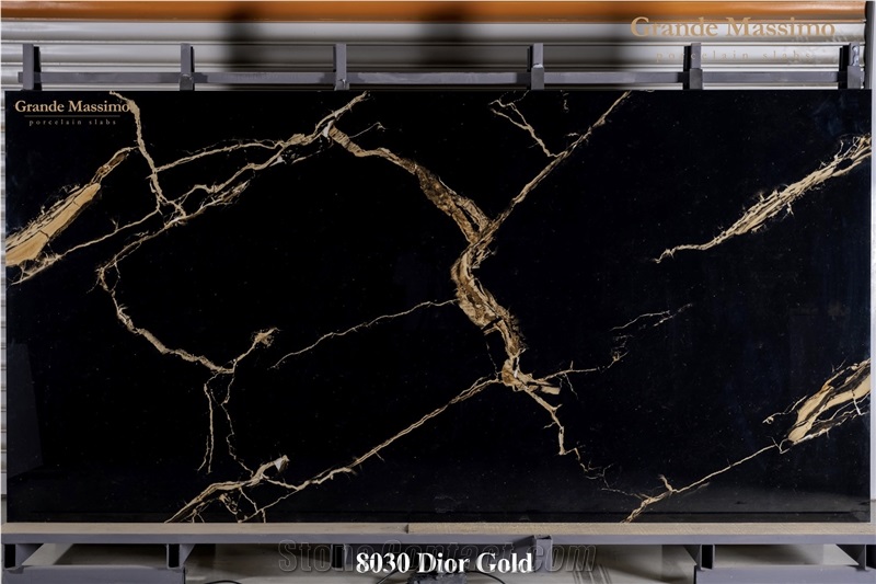 Grande Massimo Porcelain Slab - 8030 Dior Gold