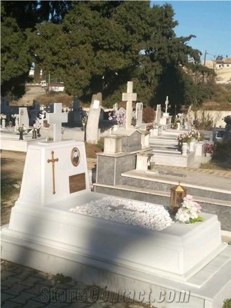 Artificial Tombstone - Model Donatello (White)