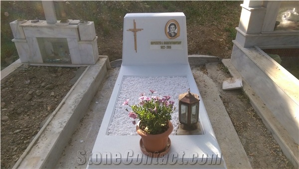 Artificial Tombstone - Model Donatello (White)