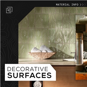 Hand Made Glazed Porcelain Wall Tiles