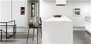 SG Calacatta Premium Quartz Kitchen Countertop