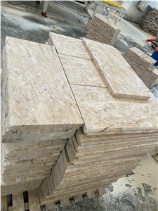 Philadelphia Travertine Pool Cooping