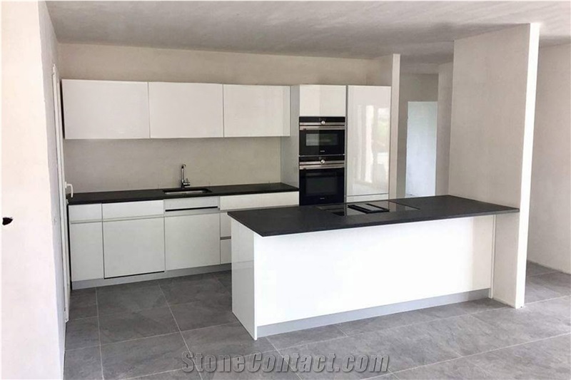 Absolute Black Granite Kitchen Countertop