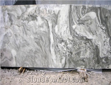 Vermont Crystal Stratus Danby Marble Slabs
