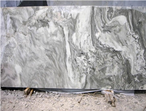 Vermont Crystal Stratus Danby Marble Slabs
