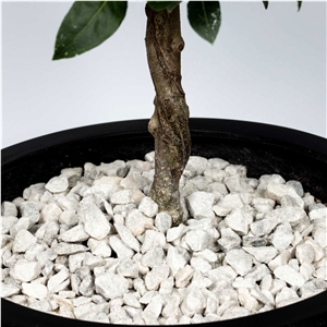 White Marble Crushed Stone, Decorative Chippings 16-32 Mm