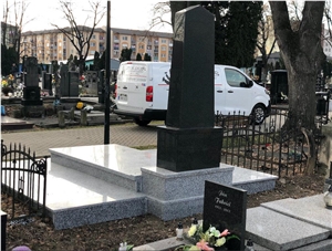Grey Granite And Absolute Black Granite Monuments