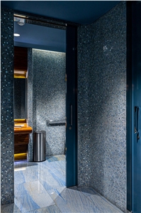 Glass Mosaic Bathroom Wall