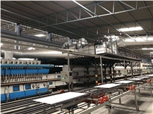 Glazing Line For Ceramic, Porcelain, Sintered Stone