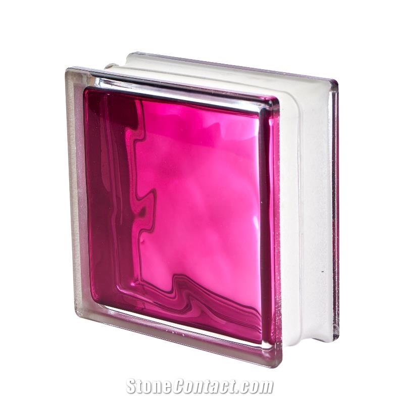 Multicolor Glass Wall Bricks