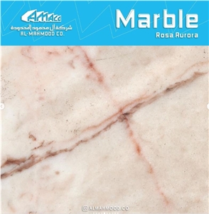 Rosa Aurora Marble Wall Tiles, Marble Floor Tiles