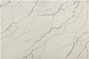 Qoura Calacatta Flux Quartz Slabs