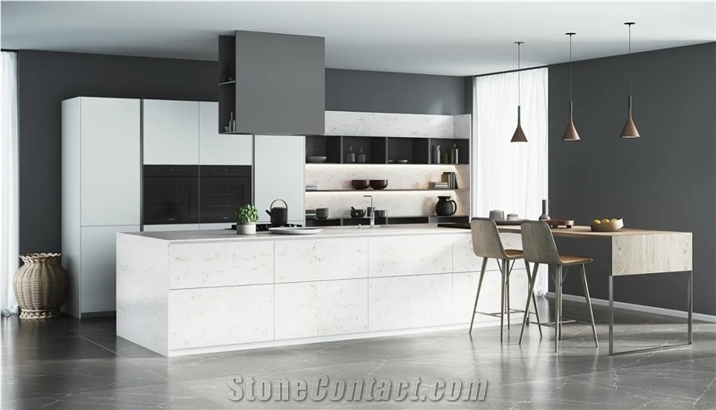 Forest Sughero Quartz Kitchen Countertop